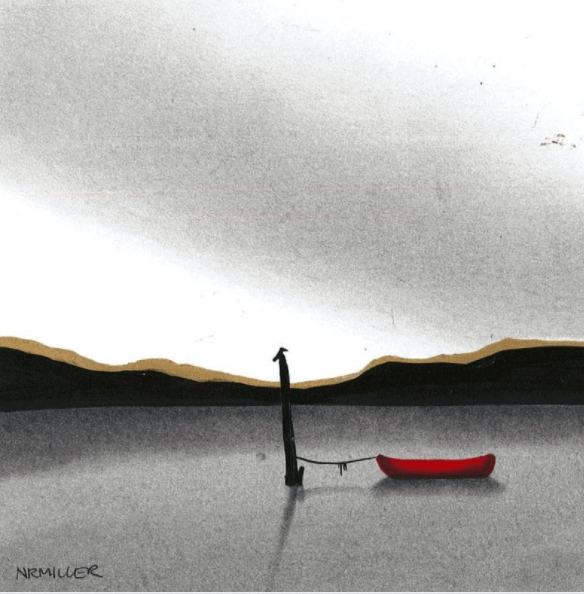 touch of gold tableau noir et blanc